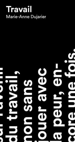 Cover of Travail
